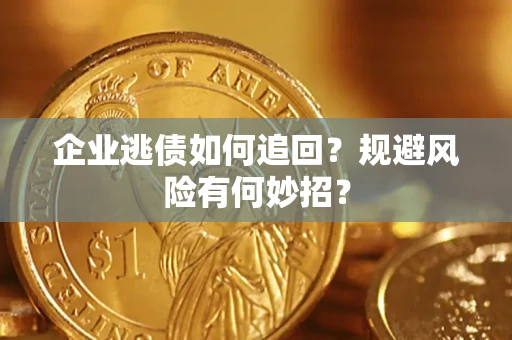 武汉企业逃债如何追回？规避风险有何妙招？