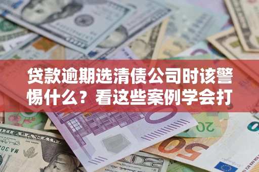 武汉贷款逾期选清债公司时该警惕什么？看这些案例学会打翻身仗