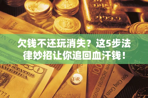 武汉欠钱不还玩消失？这5步法律妙招让你追回血汗钱！