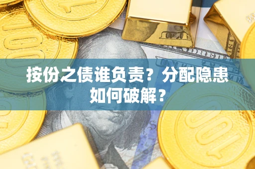 武汉按份之债谁负责？分配隐患如何破解？