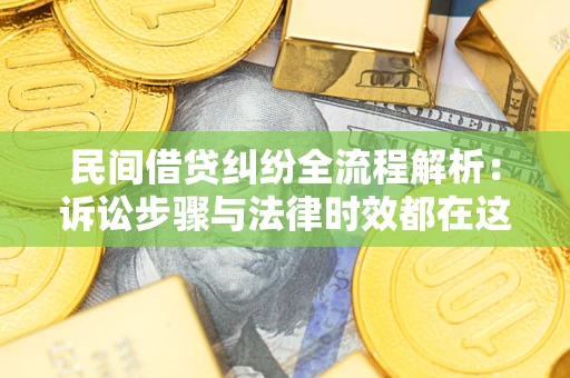 武汉民间借贷纠纷全流程解析：诉讼步骤与法律时效都在这儿了