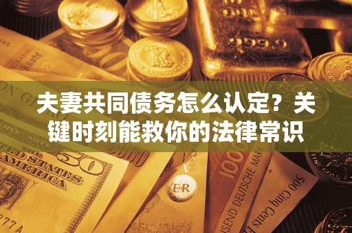 武汉夫妻共同债务怎么认定？关键时刻能救你的法律常识
